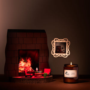 Natural Wax Candle - 13 Fireside - pyFU